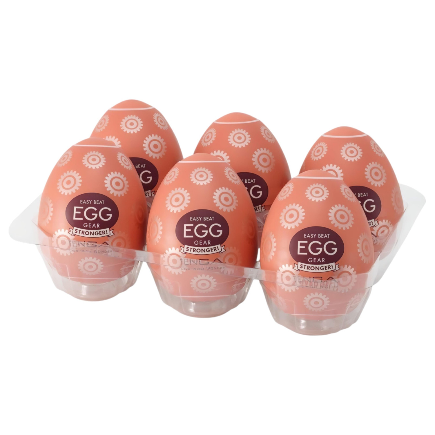 TENGA Egg Gear Stronger - vejce masturbátor (6ks)
