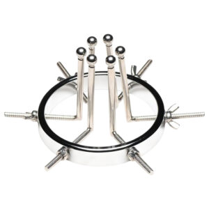 XR Brands Oculus - nerezový expander (stříbrný)