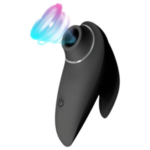 AlvUp - vzduchový stimulátor klitorisu s vibracemi (černý)