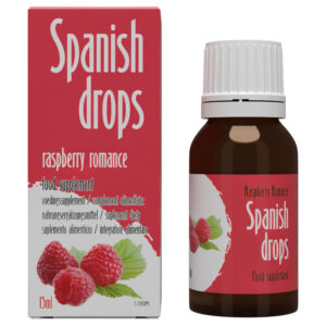 Cobeco Spanish Drops - kapky na zvýšení touhy - malina (15ml)