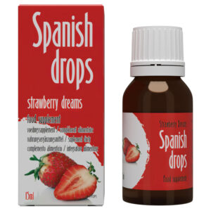 Cobeco Spanish Drops - kapky touhy - jahoda (15ml)