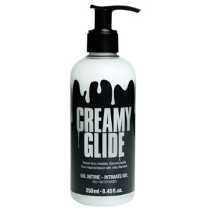 Creamy Glide - vodní sperma lubrikant a masážní gel (250ml)