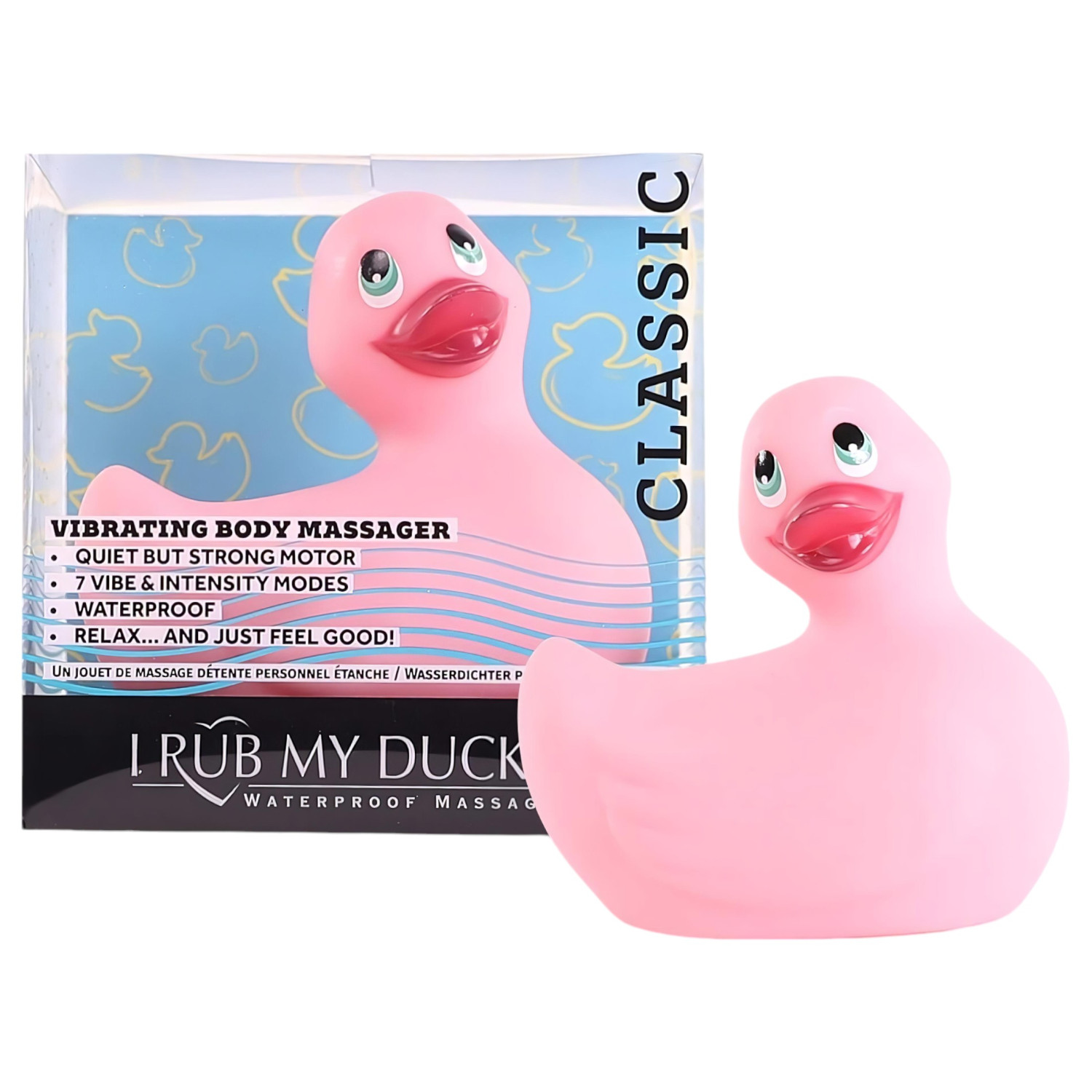 My Duckie 2.0 - vodotěsný klitorální vibrátor (růžový)