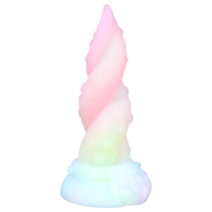 OgazR Kraken - zkroucený chobotnicový penis - 18 cm (duhový)