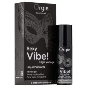 Orgie Sexy Vibe High Voltage - unisex tekutý vibrátor (15ml)
