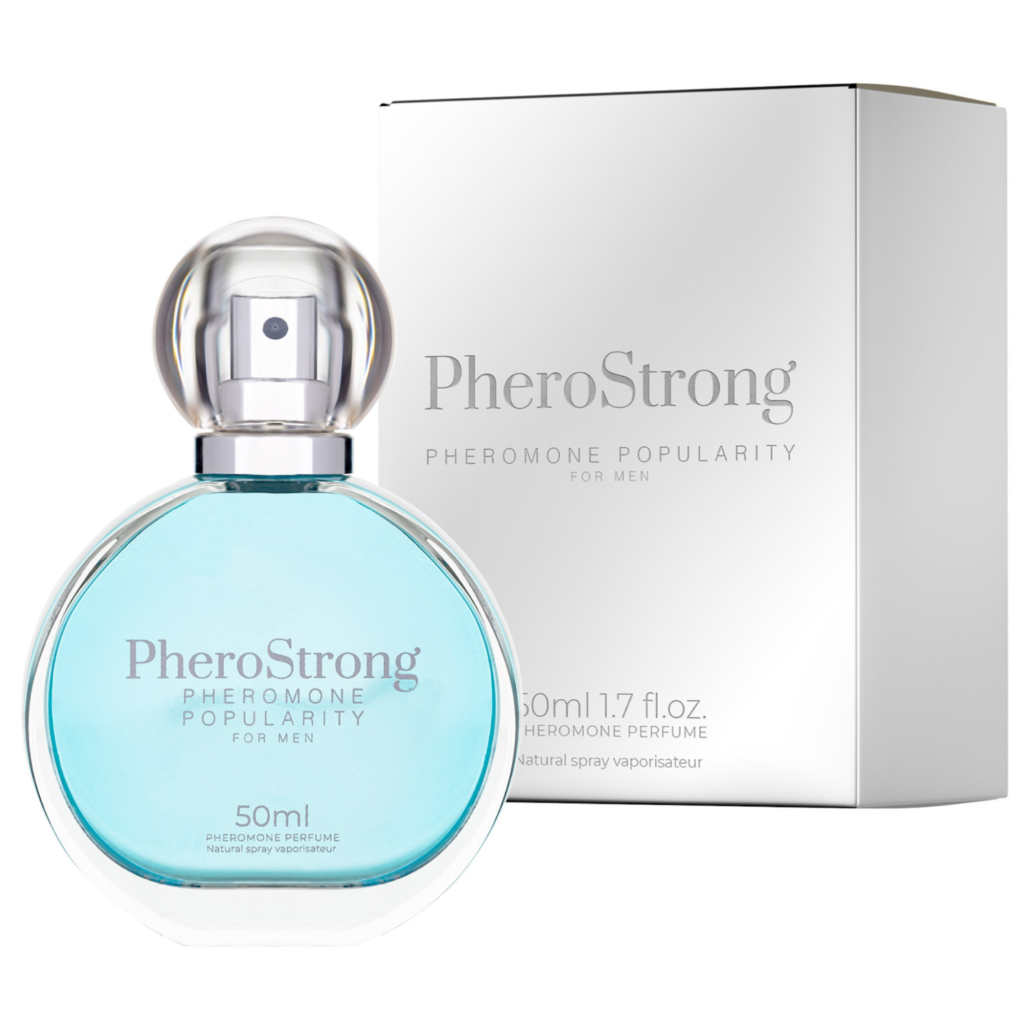 PheroStrong Popularity - feromonový parfém pro muže (50 ml)