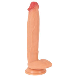 Realistixxx Skutečný Obřík - extra velké dildo s varlaty (přírodní)