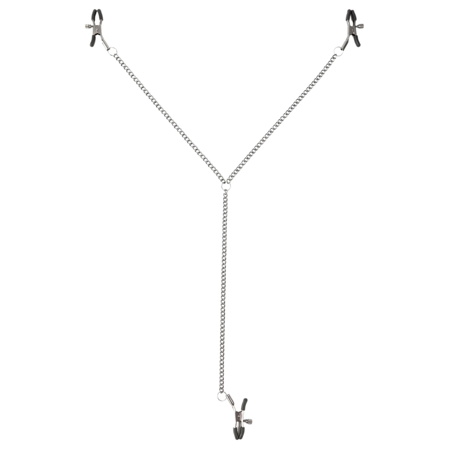 Sei Mio - černá svorka na bradavky a stydké pysky