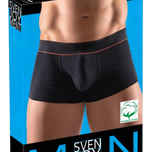 Svenjoyment - eko-bavlněné komfortní boxerky (černé) - M