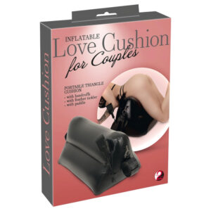 You2Toys Love Cushion - nafukovací sexuální polštář sada (černá)