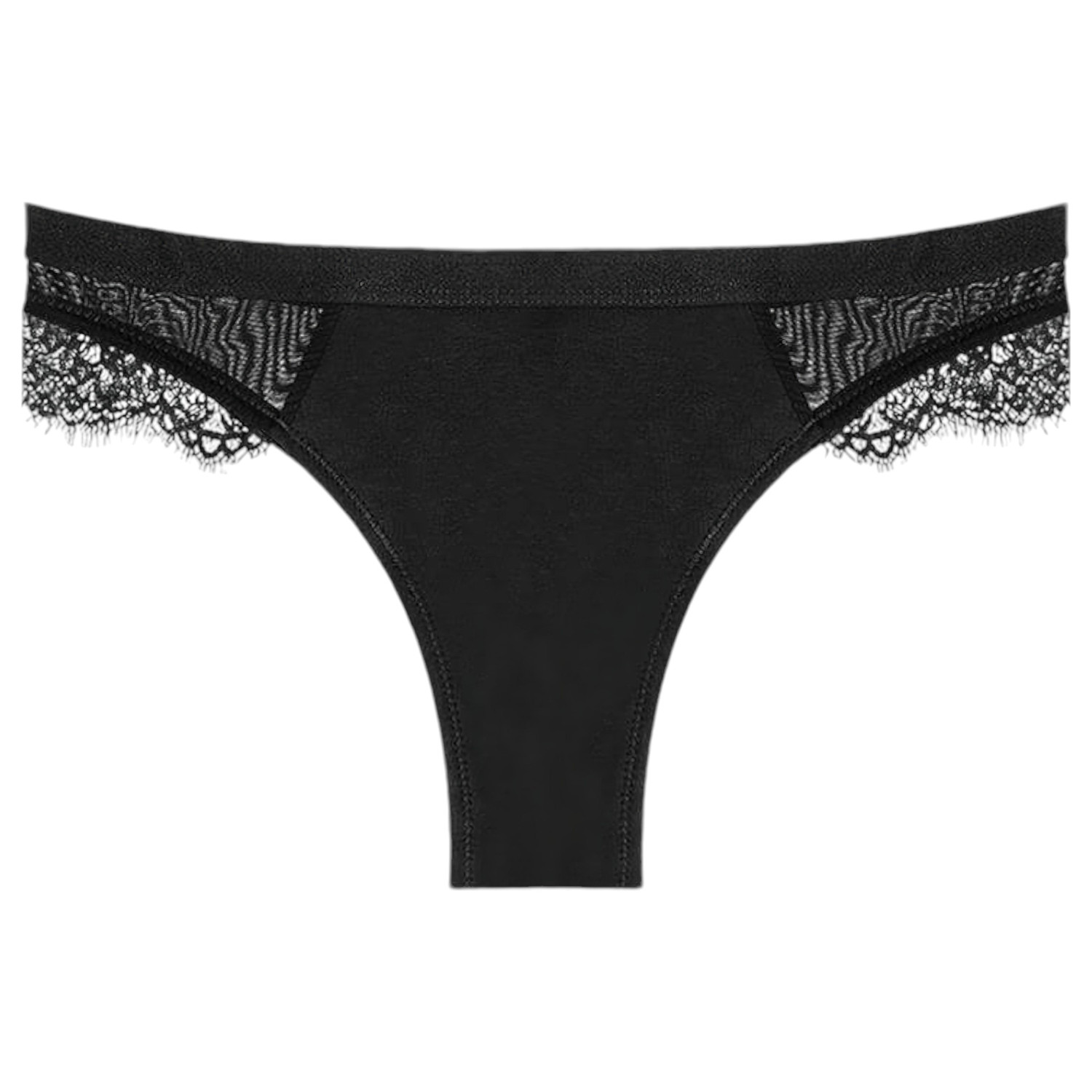 Adalet Flora Normal - menstruační kalhotky (černé) - L