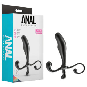 Anal Adventures - prostata dildo (černé)