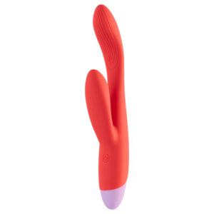Dreamtoys Love Signal - G-bod vibrátor s klitorálním ramenem (růžový)