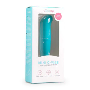 EasyToys Mini G-Vibe - G-bod vibrátor (modrý)