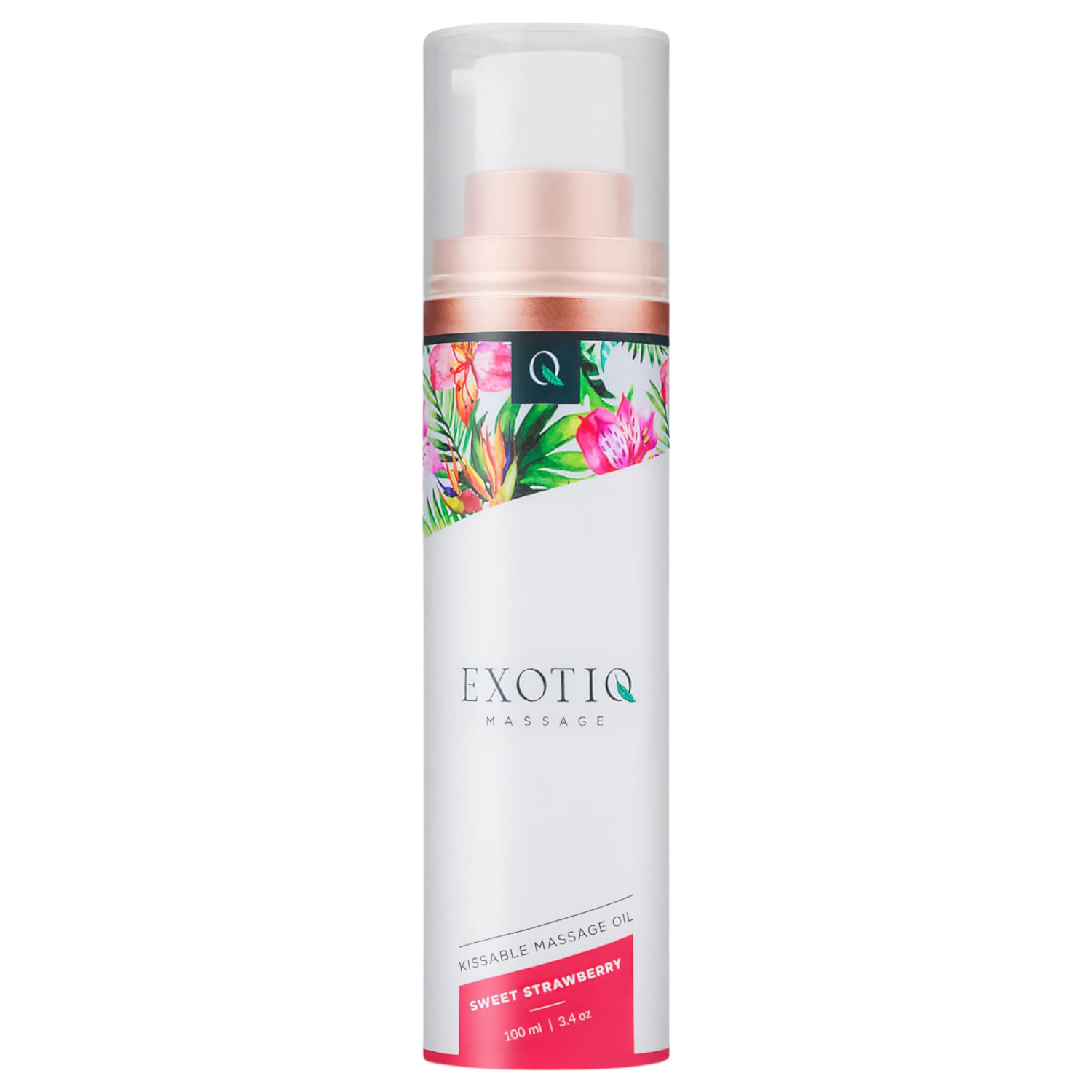 Exotiq - vonný masážní olej - jahoda (100ml)