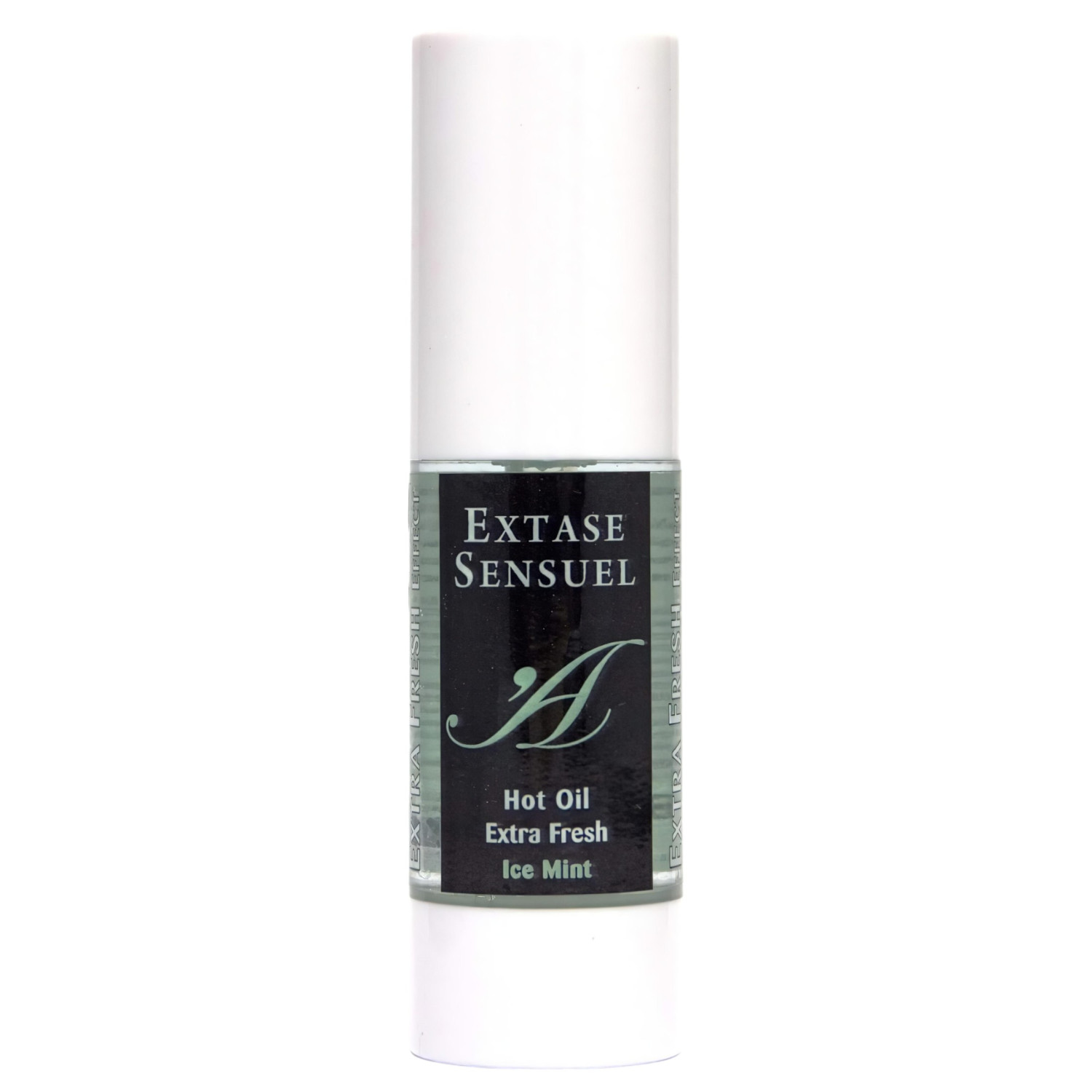 Extase Sensuel - chladivě-hřejivý masážní olej - máta (30ml)