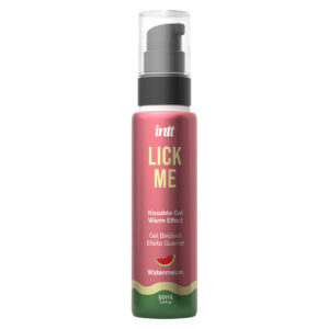 Intt Lick Me - lubrikant s hřejivým účinkem - vodní meloun (50ml)