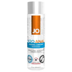 JO H2O Anal Warming - hřejivý vodní anální lubrikant (120ml)
