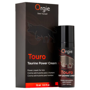 Orgie Touro Power - krém na podporu erekce (15ml)