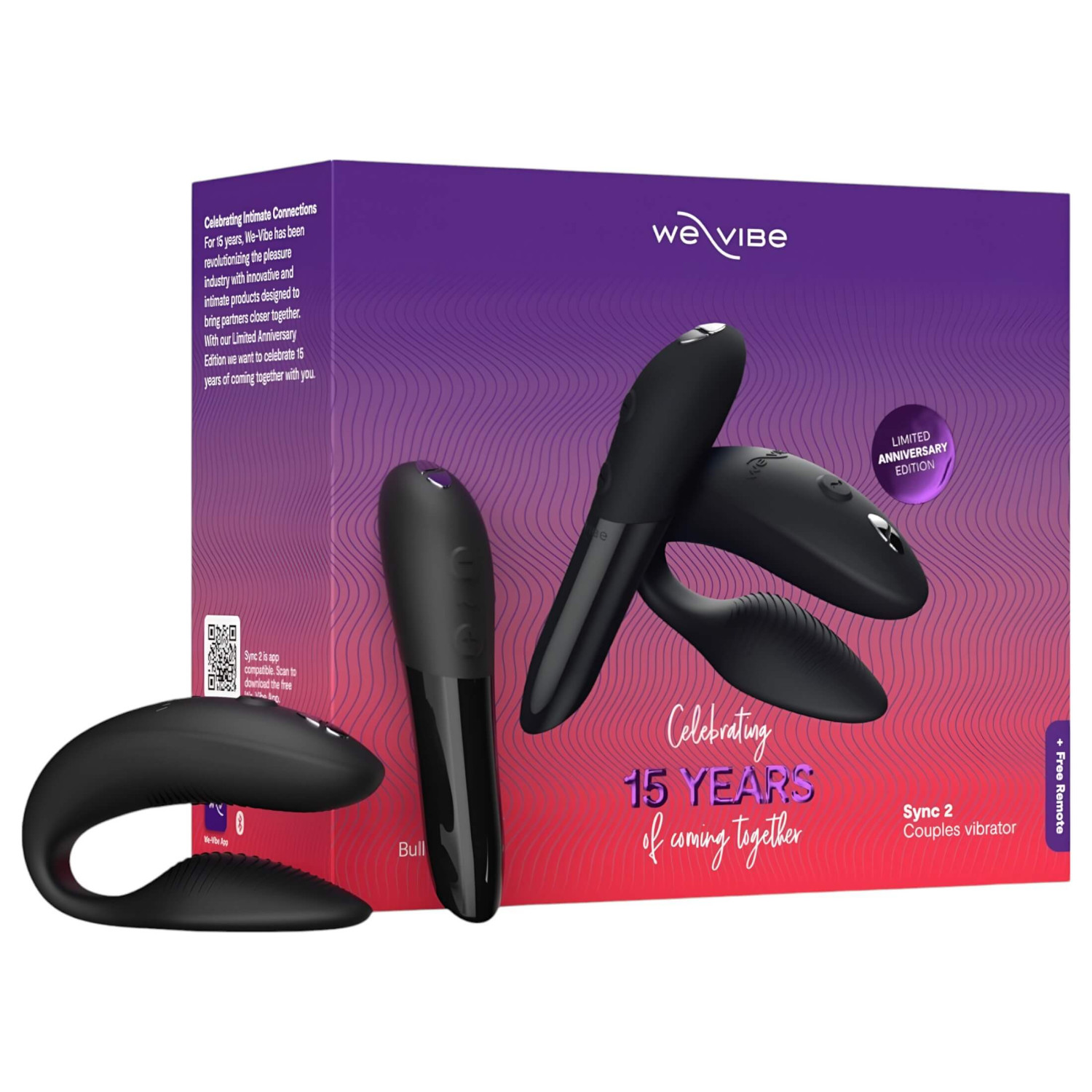 We-Vibe Collection - sada párových vibrátorů (černá)