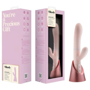 Blush Fraya - vaginální vibrator s pohyblivým ramenem (růžová)