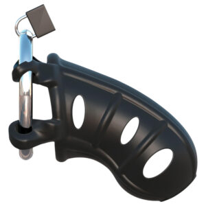 C-Ringz - silikonová penis klec (černá)