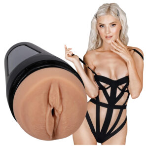 Doc Johnson Eva Elfie - realistická Ultraskyn vagína v pouzdře (přírodní)