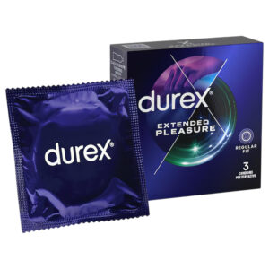 Durex Extended Pleasure - kondom s prodlouženým účinkem - 56 mm (3 ks)