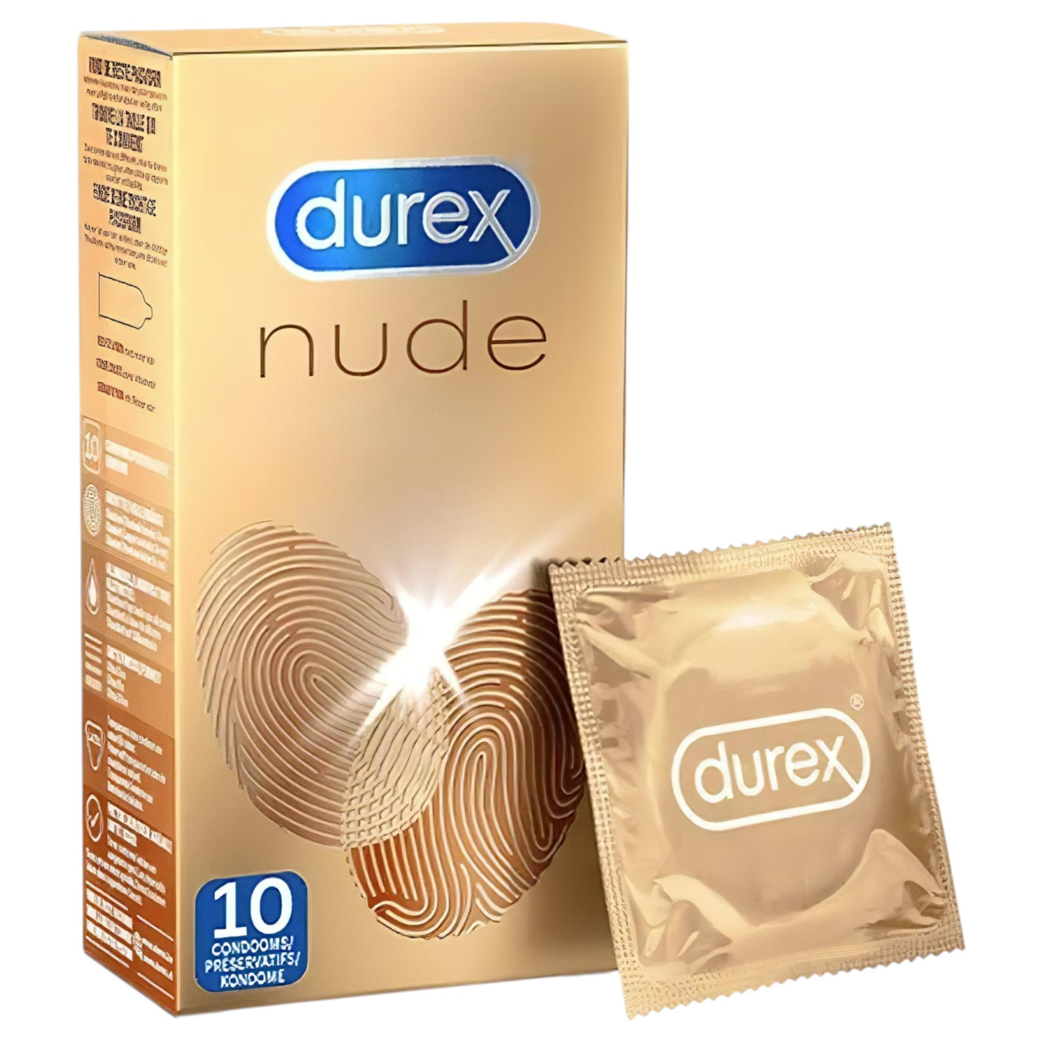 Durex Invisible Regular - tenké kondomy (10 ks)