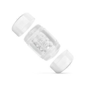 FPPR. - oboustranný masturbátor - vagína & ústa (průhledný)