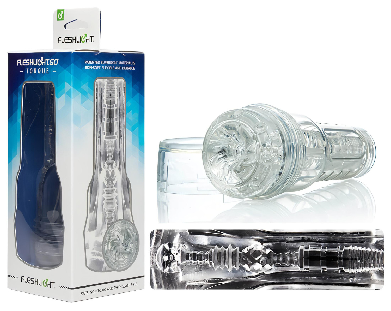 Fleshlight GO Torque - kompaktní masturbátor vagina