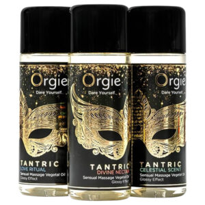 Orgie Tantric - smyslný masážní olej set (3x30ml)