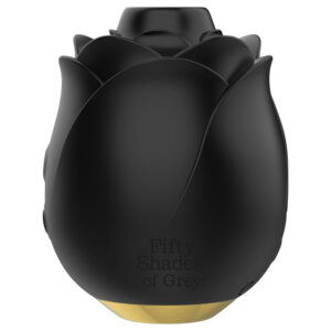 Padesát odstínů šedi - růžový vibrátor s vlnovým efektem (černý)