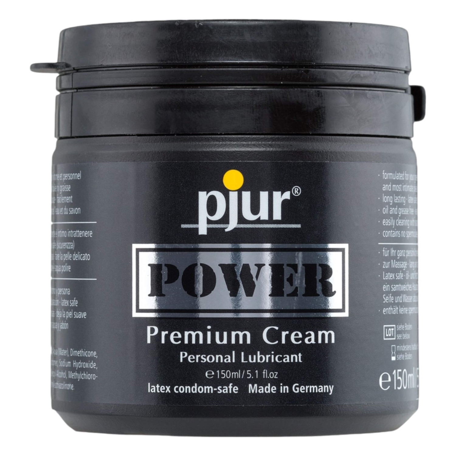 Pjur Power - prémiový lubrikační krém (150ml)
