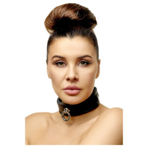 ZADO - kožený náhrdelník (černý)