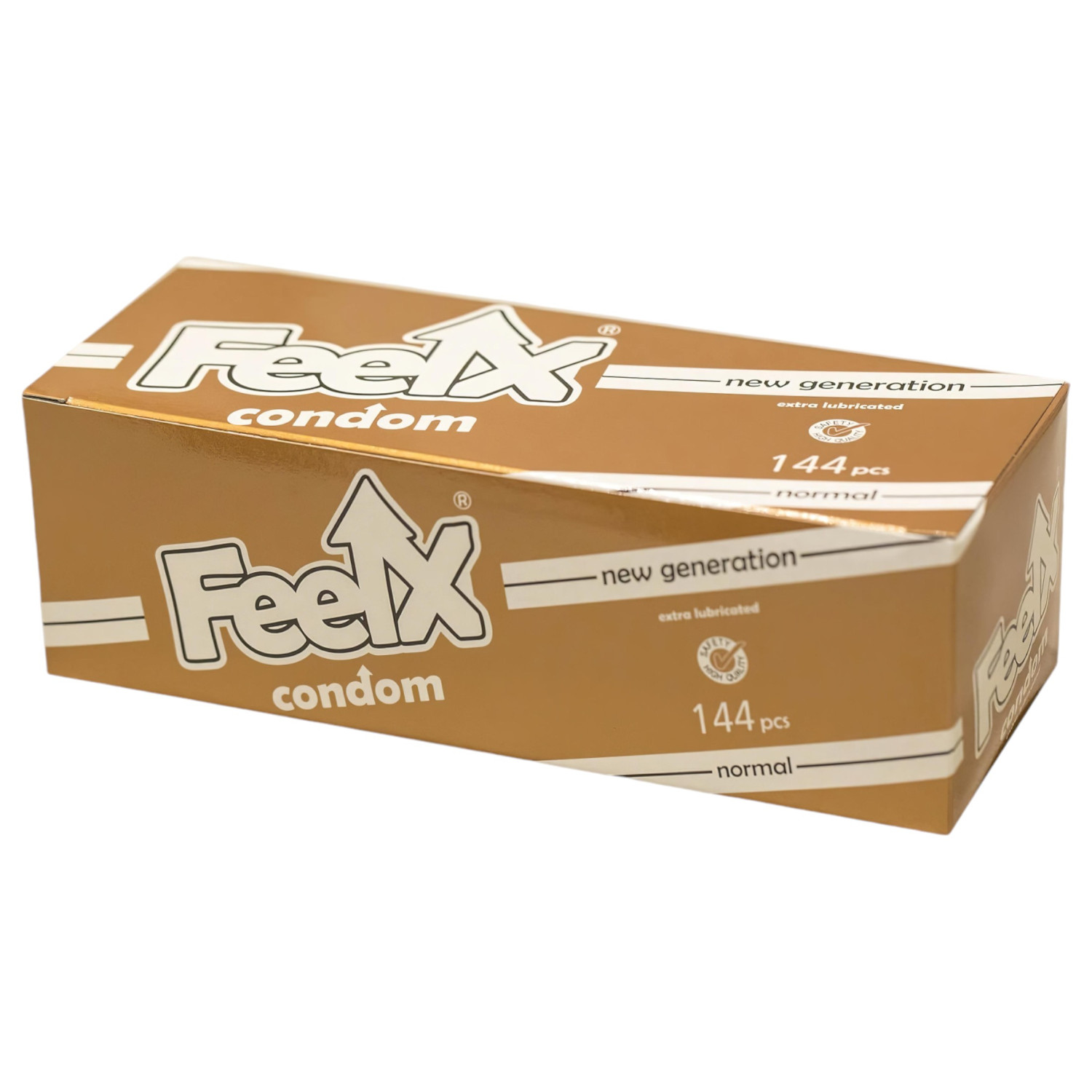 FeelX - kondomy - standardní velikost - 144 ks