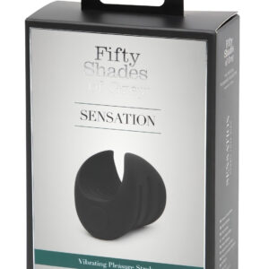 Fifty Shades of Grey - Sensation - masturbátor na penis - vibrační - černý