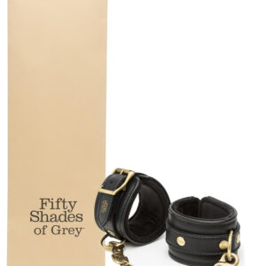 Fifty Shades of Grey - pouta na zápěstí - černá
