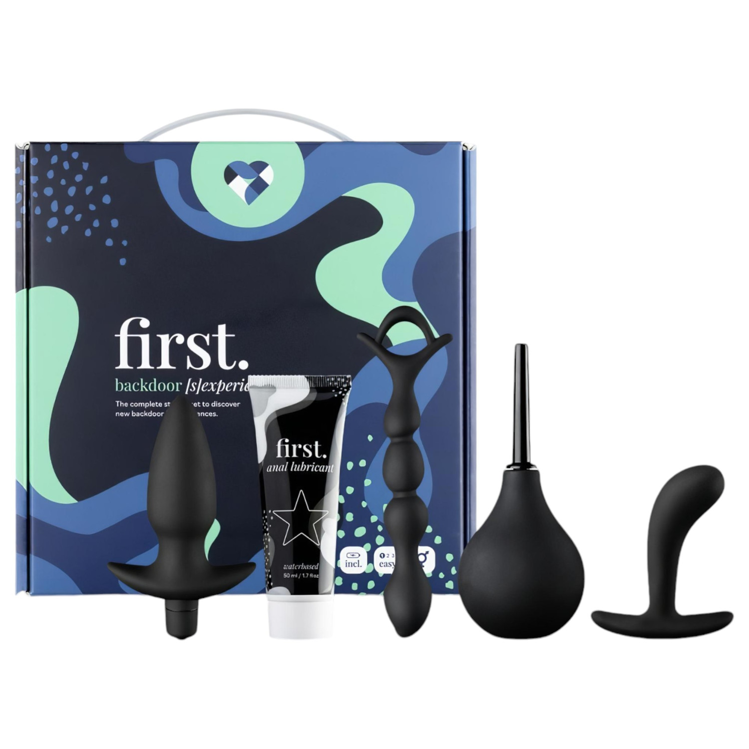 First - Anální sada pro začátečníky - 5 dílů