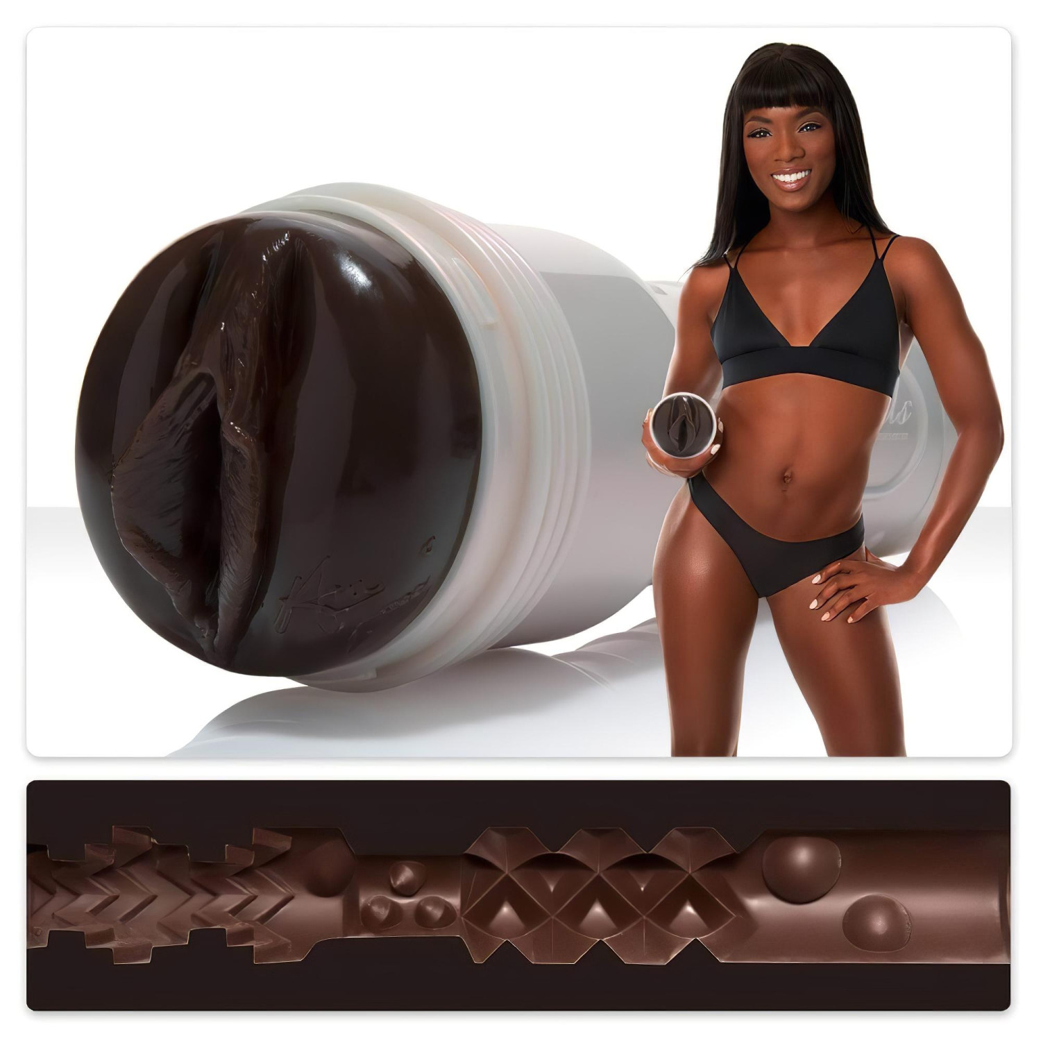 Fleshlight - masturbátor - realistická vagína - silikon