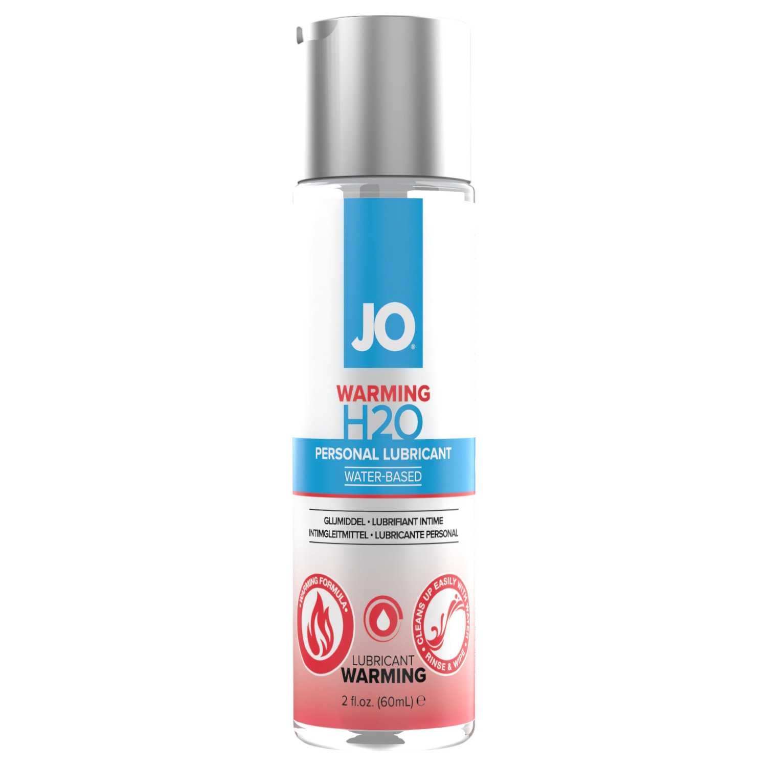 System JO - H2O lubrikant na vodní bázi s hřejivým efektem (60 ml)