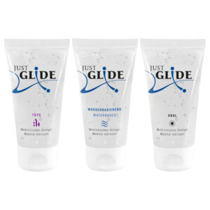 Just Glide - sada lubrikantů - 3x50ml