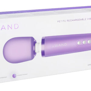 Le Wand Petite - akumulátorový masážní vibrátor - fialový
