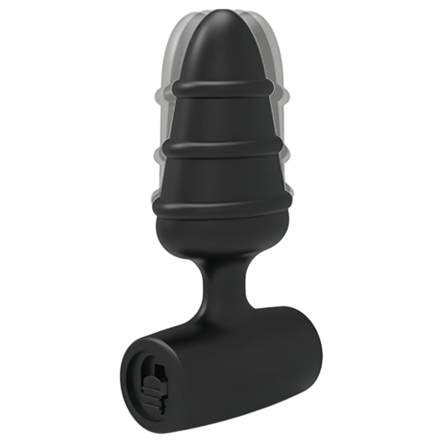 Love Plug - mini anální vibrátor - černý