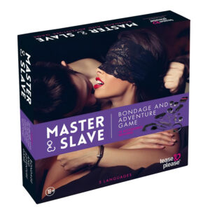 Master & Slave - sada na bondage hry - lila/černá