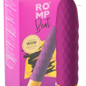 ROMP Beat - vibrátor na baterii - voděodolný - fialový