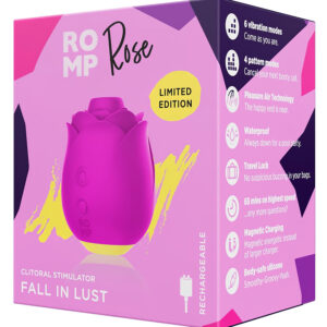 ROMP Rose - stimulátor klitorisu s vlnami vzduchu - růžový