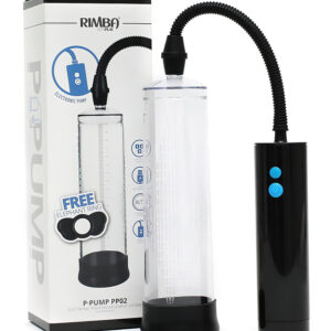 Rimba - automatická pumpa na penis - průhledná