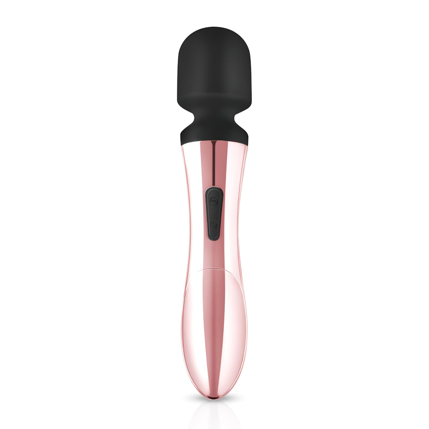 Rosy Gold - masážní vibrátor wand - dobíjecí - rosegold