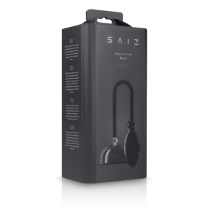 Saiz Basic - vaginální pumpa - průhledná/černá